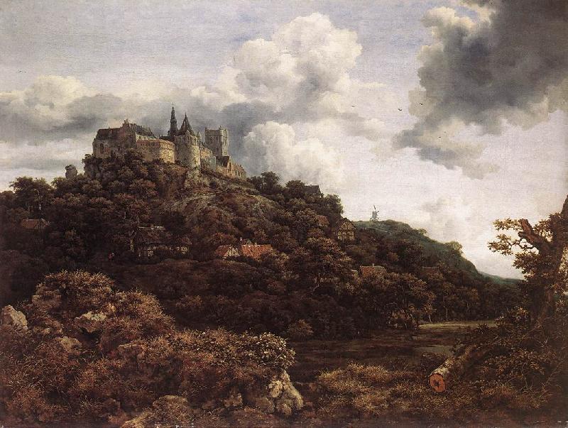 RUISDAEL, Jacob Isaackszon van Bentheim Castle